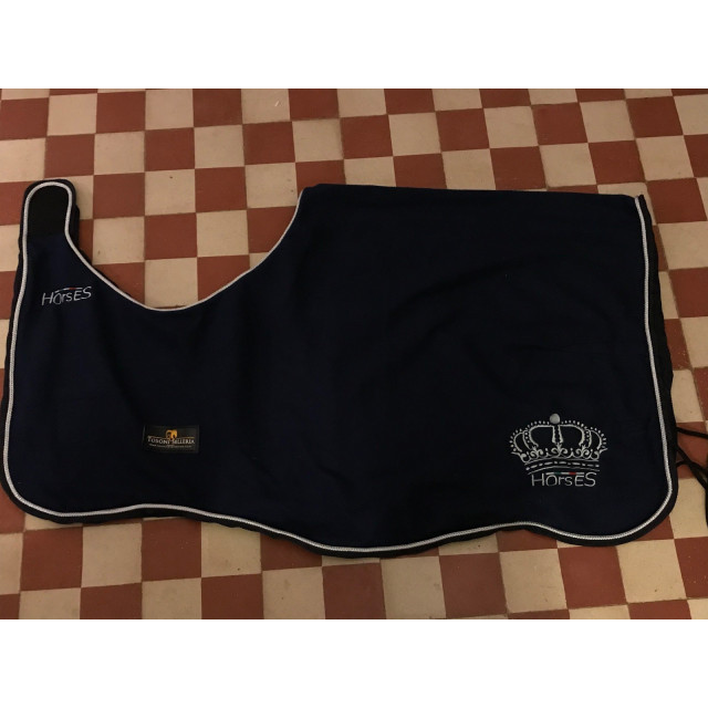 Couvre-rein bleu marine