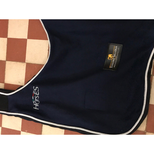 Couvre-rein bleu marine