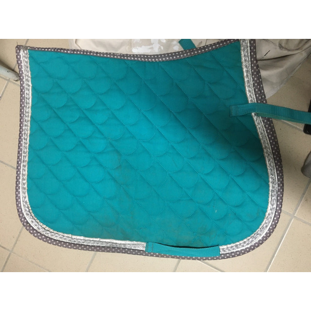 Tapis equitheme turquoise