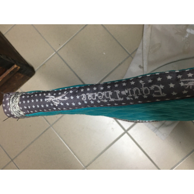 Tapis equitheme turquoise