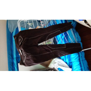 Pantalon femme SAMANTHA Komutekir marron taille 42