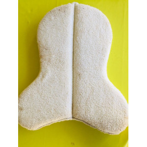 Amortisseur blanc cassé choplin