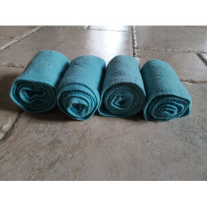 Bandes de polo turquoises