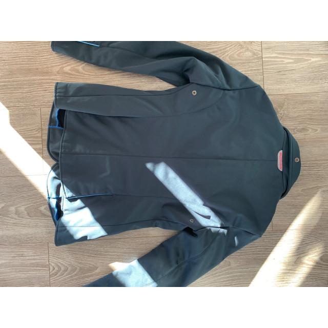 Veste de concours doublée polaire Équiline bleue marine