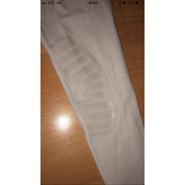 Pantalon blanc de concours