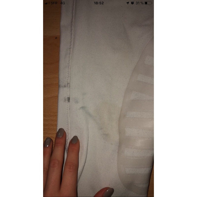 Pantalon blanc de concours