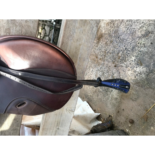 Selle mixte 17,5 marron