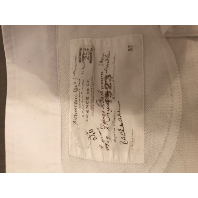 Chemise polo de concours
