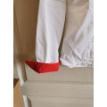 Chemise de concours Excel Horse blanche et rouge