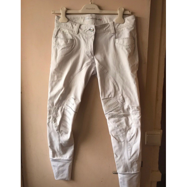 Pantalon blanc de concours animo