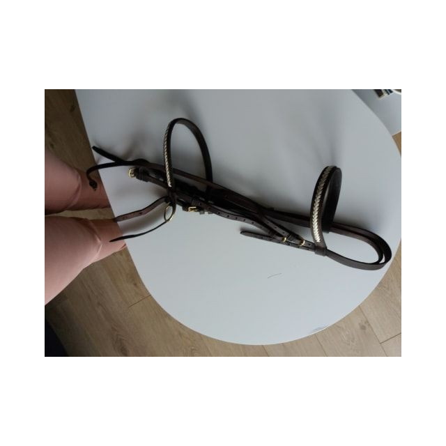 Filet en cuirs marron