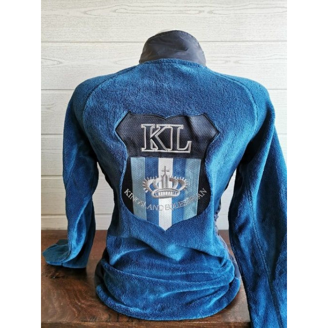 Pull doudoune Kingsland bleu roi