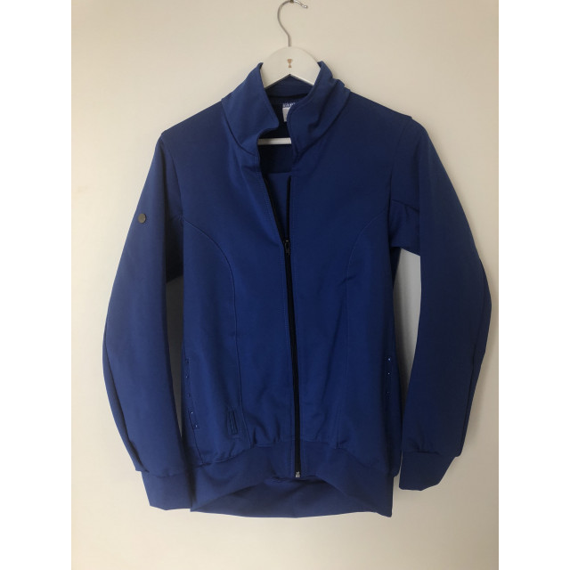 Blouson pour Airbag Helite Bleu roi strass bleu