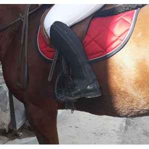 Mini Chaps simili cuir Fouganza