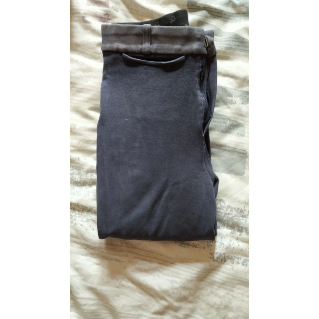 Pantalon fouganza bleu/mauve