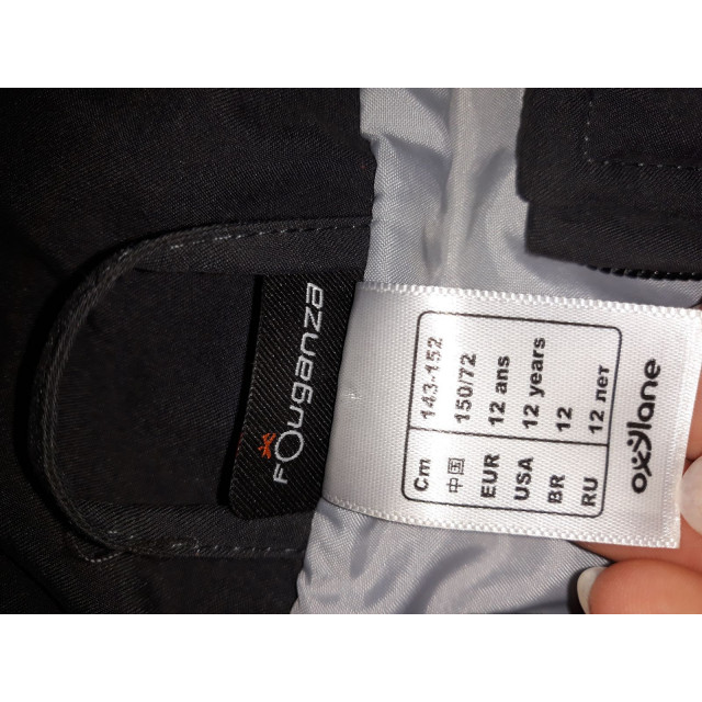 veste sans manche 12 ans