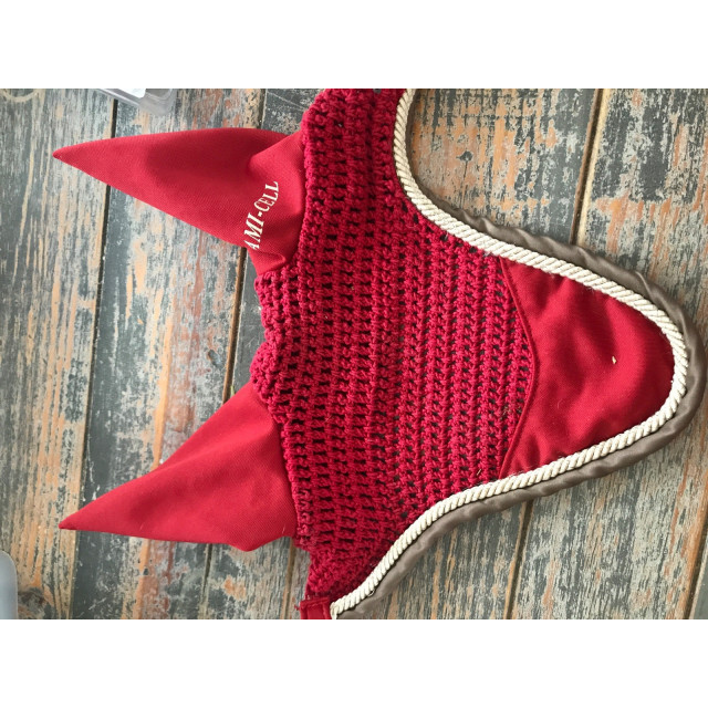Bonnet lamicell rouge