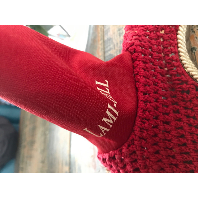 Bonnet lamicell rouge