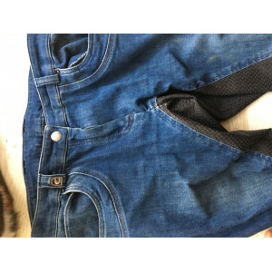 Pantalon couleur jean