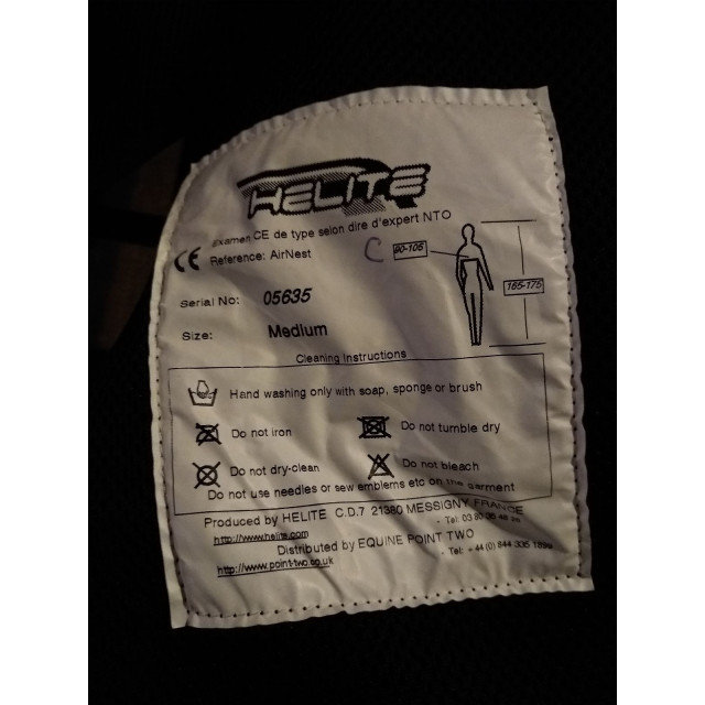 Gilet air bag