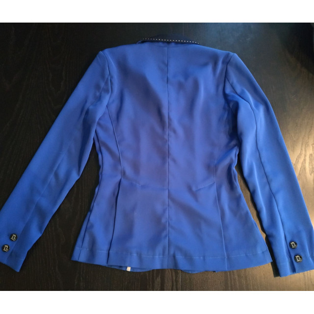 Veste de concours Pénélope leprevost bleu roi et col marine T 36