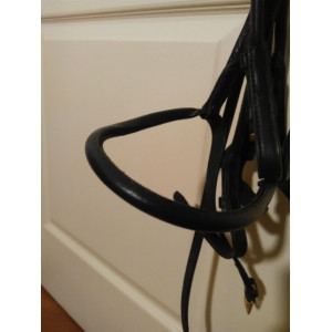 Bride cuir noir Protanner