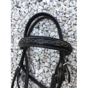 Bridon muserolle croisée