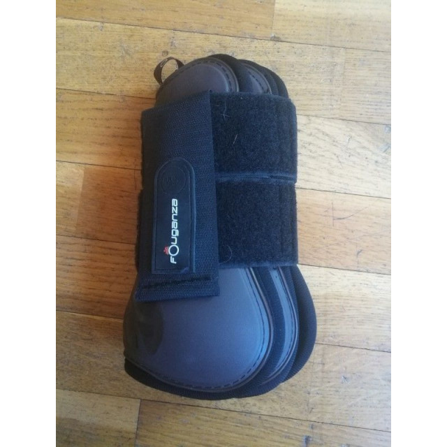 Guêtres marrons poney