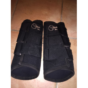 Guêtres de cross noires Style postérieurs TM