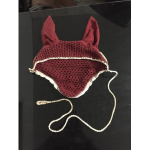 Bonnet BR bordeau taille poney