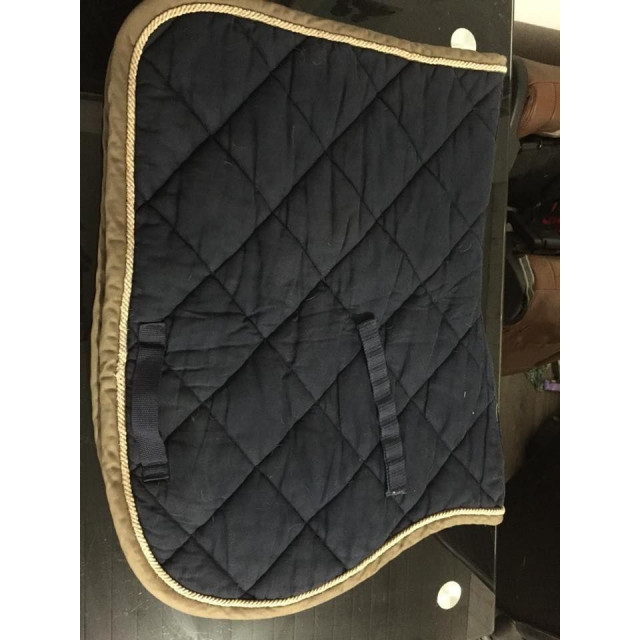 Tapis de selle Lamicell marine taille cheval