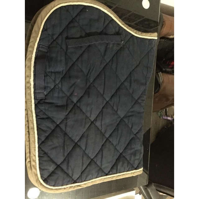 Tapis de selle Lamicell marine taille cheval