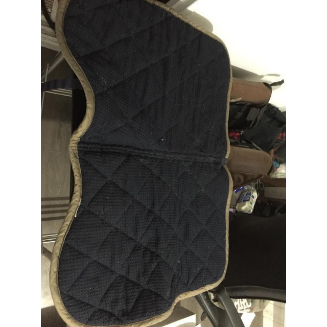 Tapis de selle Lamicell marine taille cheval