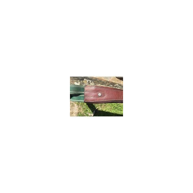 SANGLE BAVETTE FORESTIER MARRON T125