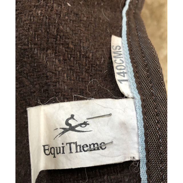 Couvre reins equitheme marron