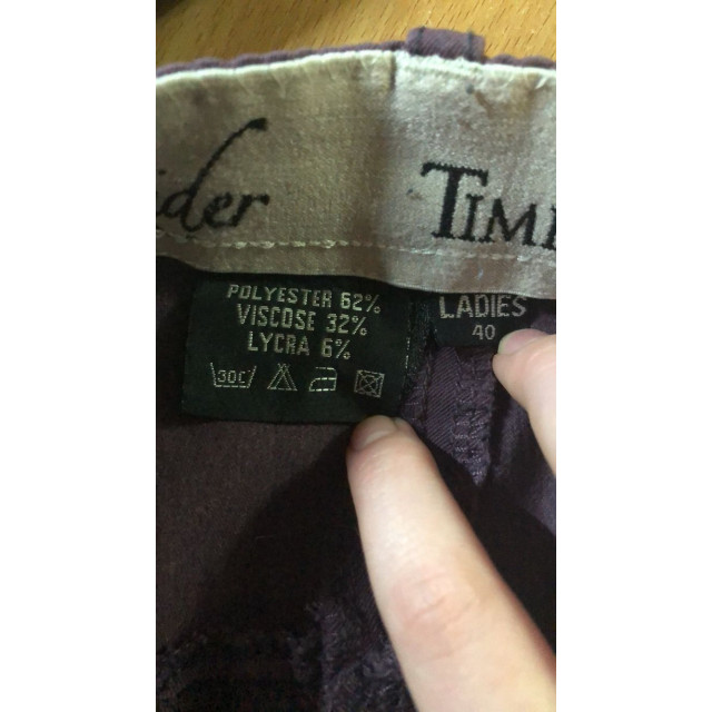 Pantalon Miss Time Rider violet.