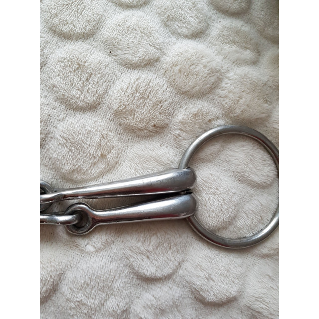 Mors 2 anneaux double embouchure