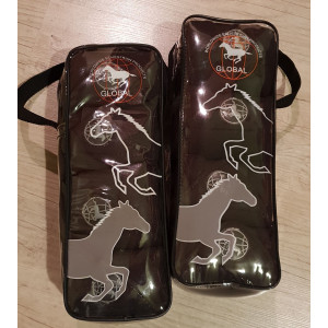 Bandes de travail/polo Global marron