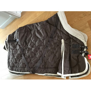 Couverture d'écurie marron Euro Star T145 cm 400g