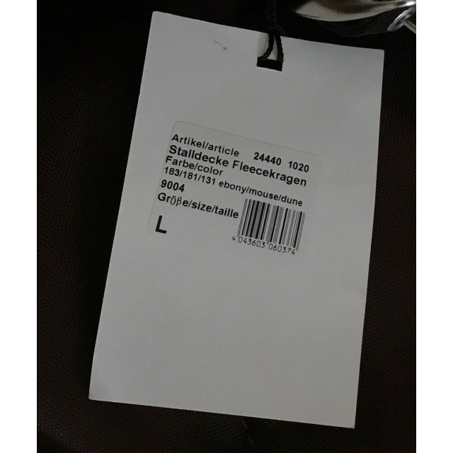 Couverture d'écurie marron Euro Star T145 cm 400g