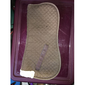 Amortisseur marron mouton synthétique Poney