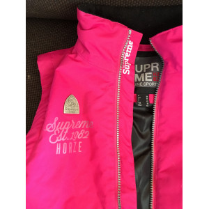 Veste sans manches fushia