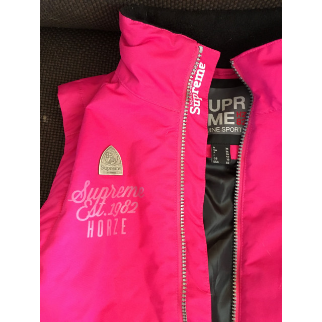 Veste sans manches fushia