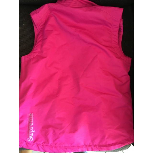 Veste sans manches fushia