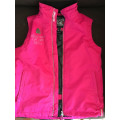 Veste sans manches fushia