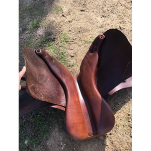 Selle Éric Thomas Saumur 17,5"