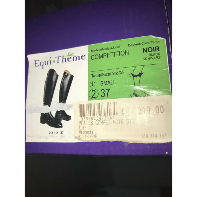 Bottes equitheme