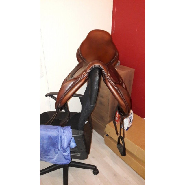 Selle mixte 18" monoquartier Sellerie de la Côte Basque