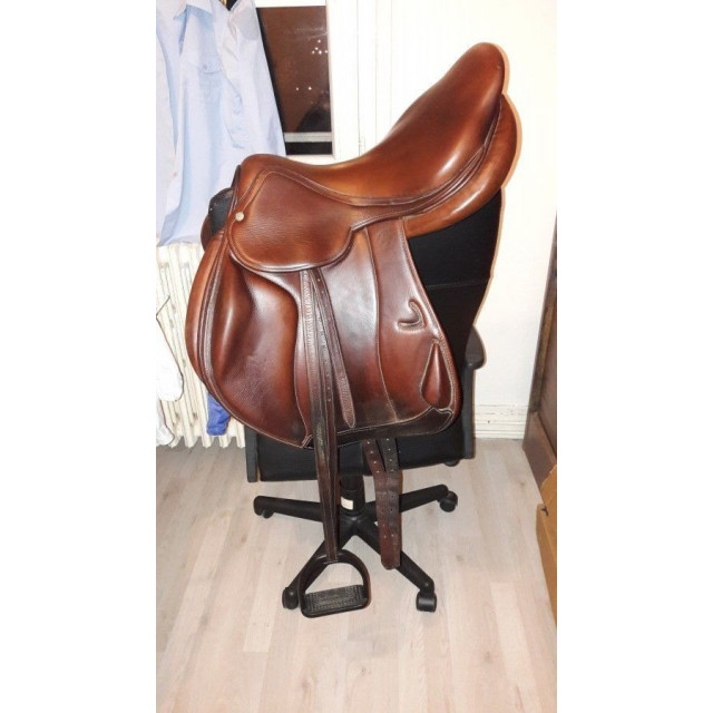 Selle mixte 18" monoquartier Sellerie de la Côte Basque