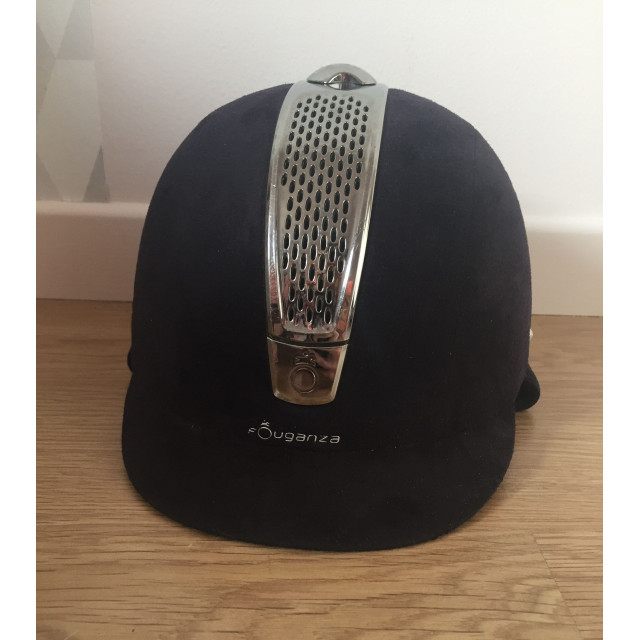 Casque d’equitation noir